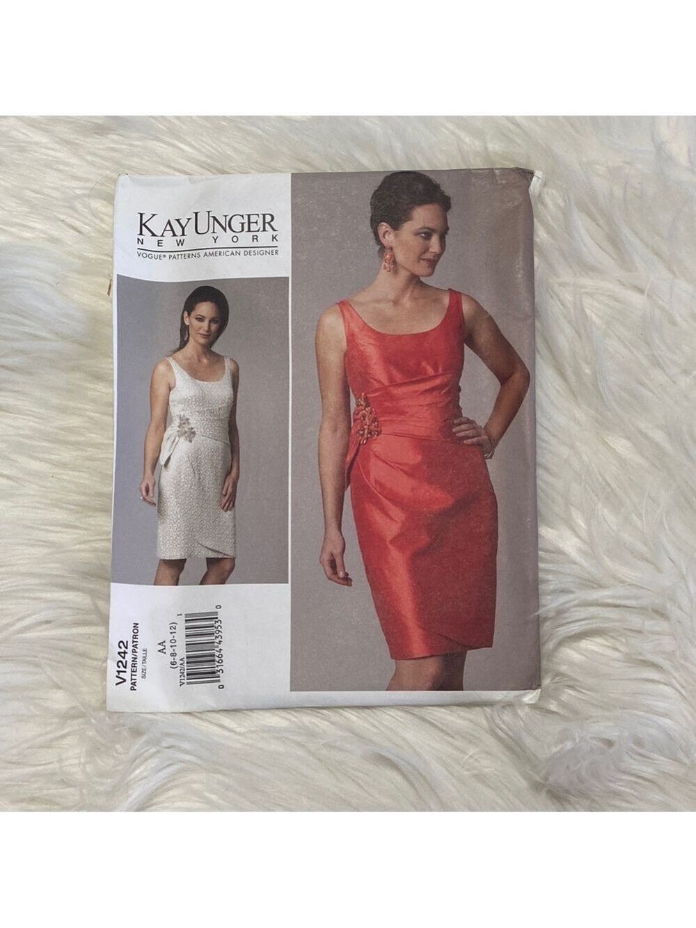 Kay Unger for vogue Sleeveless Dress pattern